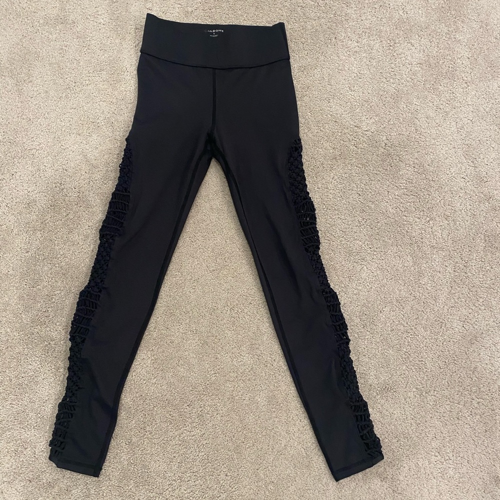 Women’s Black Carbon38 Leggings Size Small